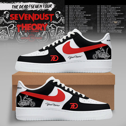The Dead/Seven Tour Limited AF1 Shoes