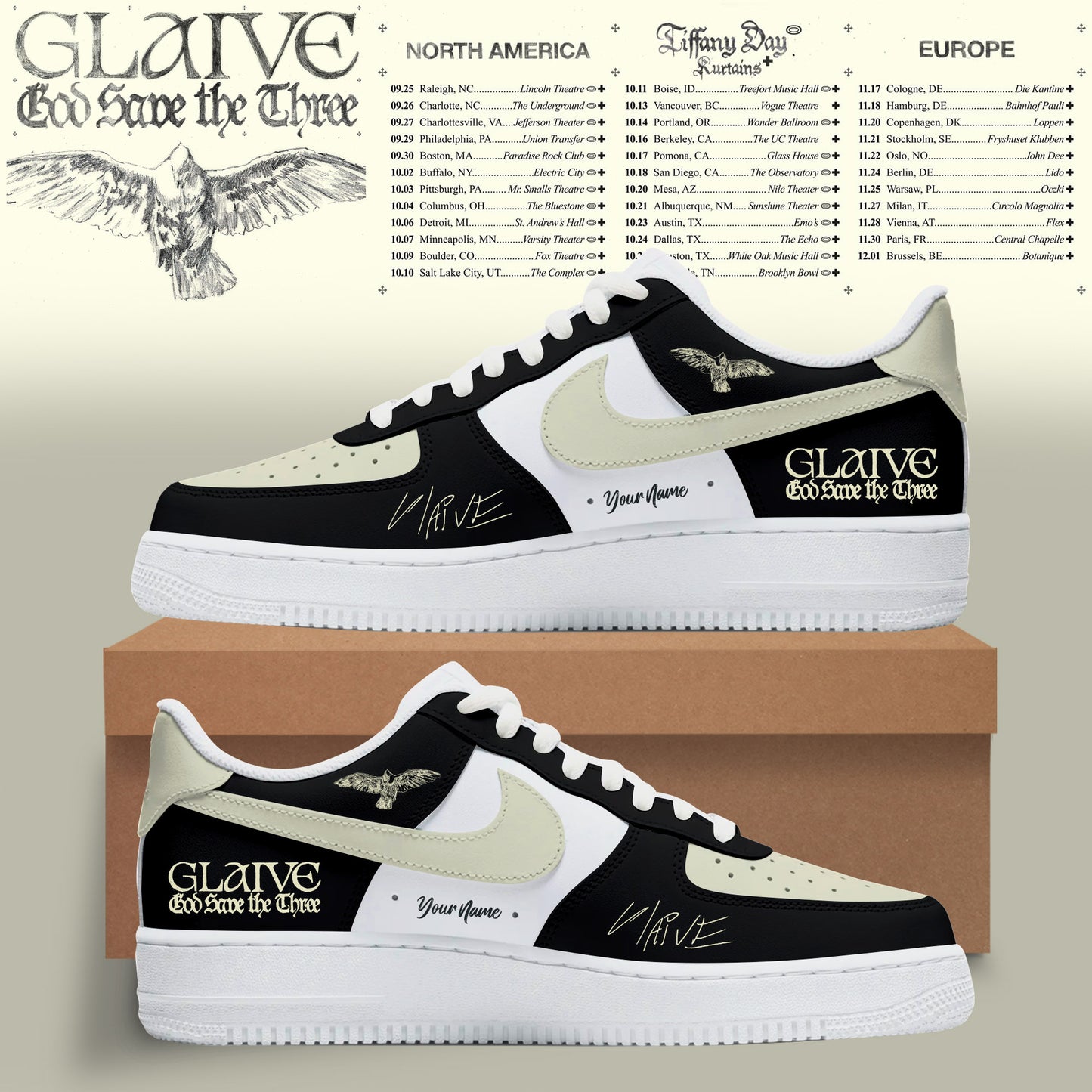 Glaive “God Save The Teen” 2026 Tour Shoes Is Here – Limited Edition