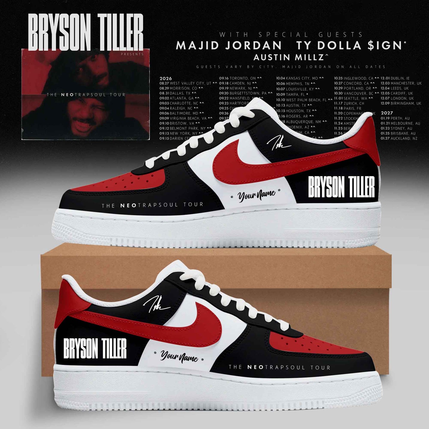 BRYSON TILLER – THE NEOTRAPSOUL COLLECTION SHOES