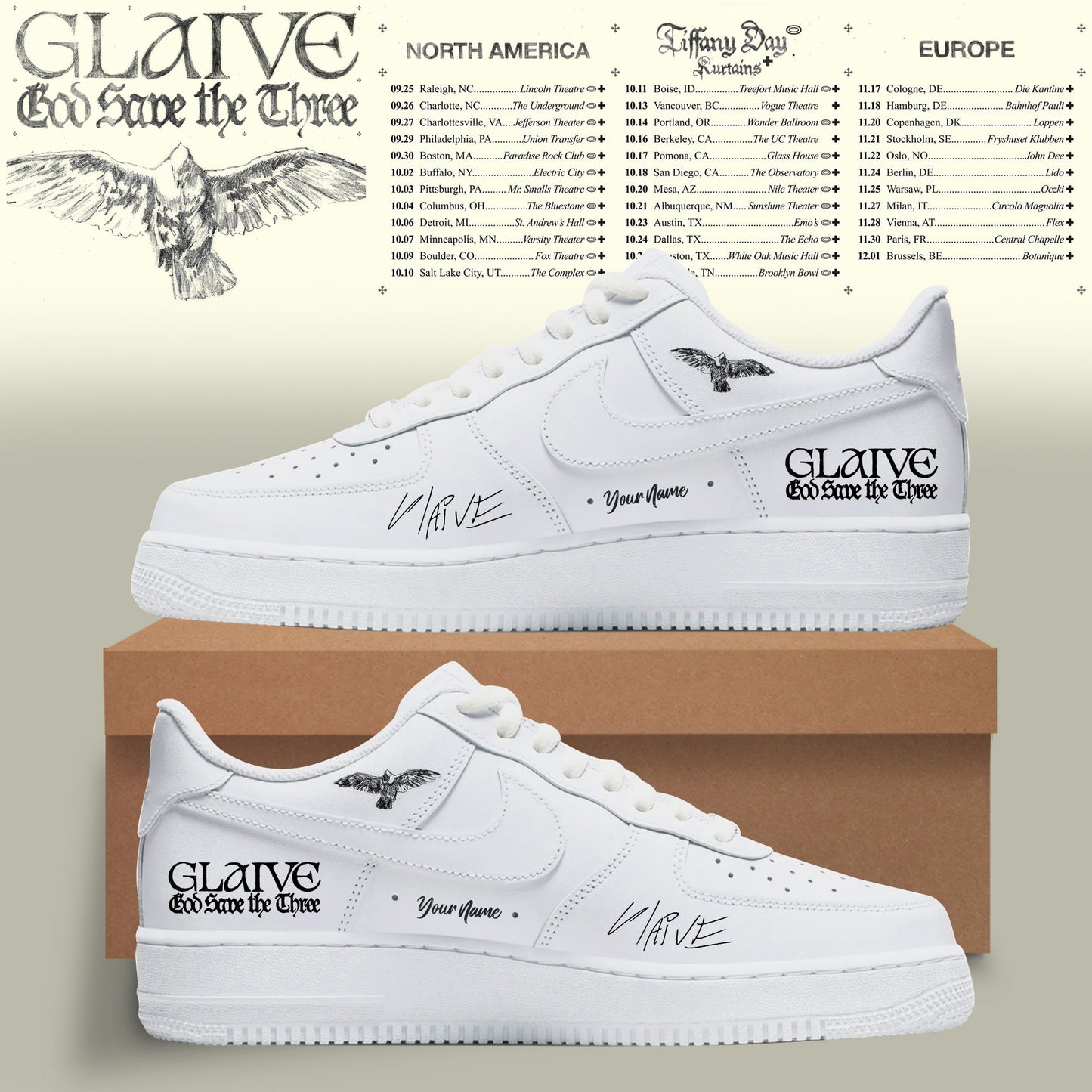 Glaive “God Save The Teen” 2026 Tour Shoes Is Here – Limited Edition