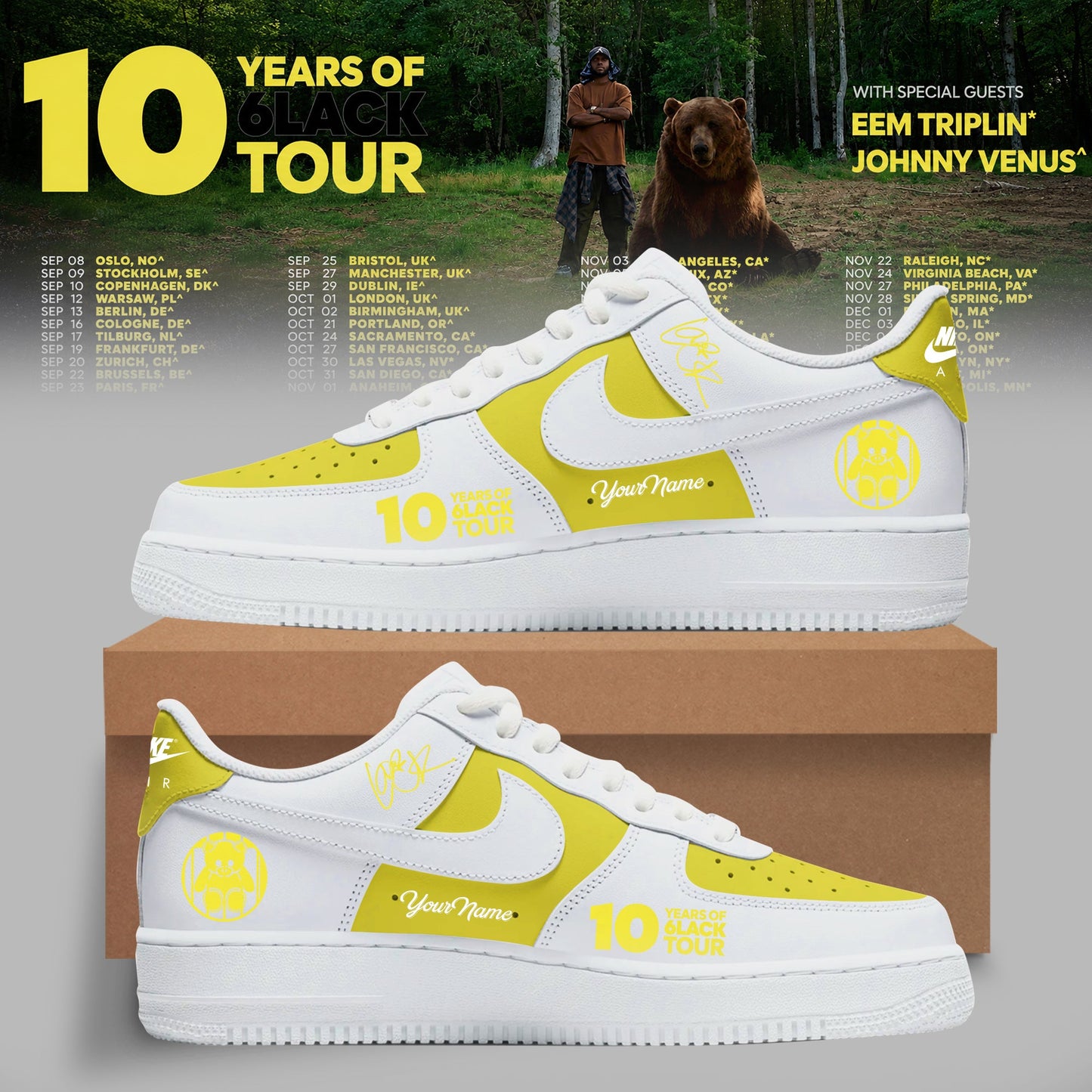 _ 10 Years of 6LACK Tour