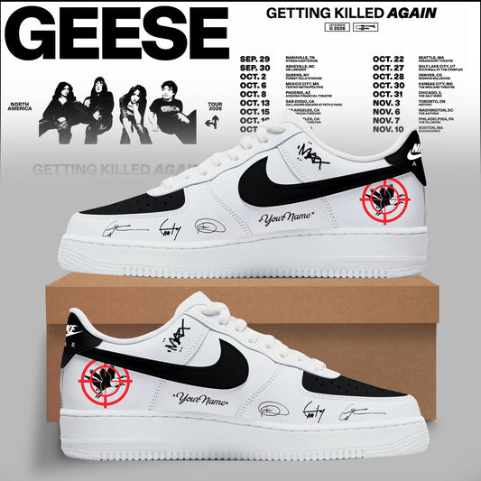 GEESE – GETTING KILLED AGAIN TOUR SHOES