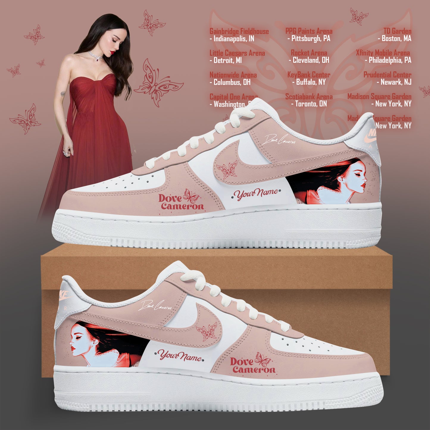 DOVE CAMERON 2026 TOUR SNEAKER IS HERE ✨