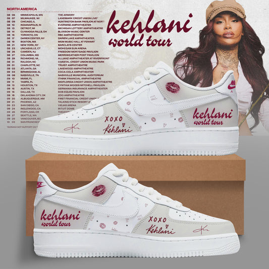 Kehlani World Tour 2026 Limited Edition AF1 Sneakers