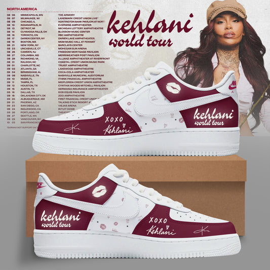 Kehlani World Tour 2026 Limited Edition AF1 Sneakers