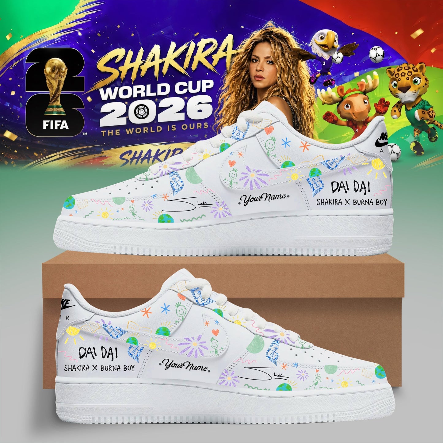 Shakira – World Cup 2026 Sneaker Collection