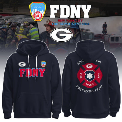 UGA x NYPD First Responders Tribute Hoodie