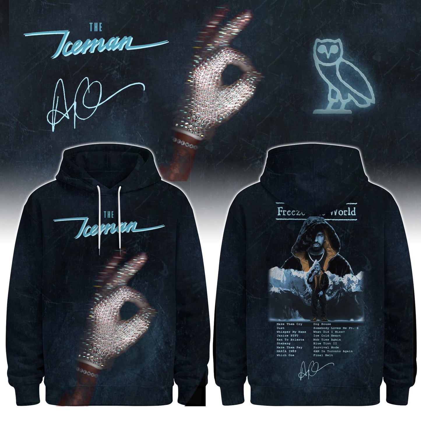 _Drake Special The Iceman Album 2026 Limited Edition Hoodie