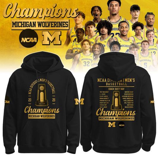 Basketball x Michigan Champions 2026 Limited Edition Hoodie