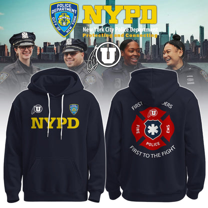 UTAH x NYPD First Responders Tribute Hoodie