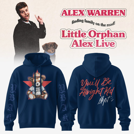 ,Alex Warren’s “Little Orphan Alex” Tour Hoodie