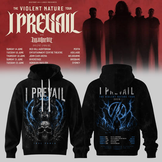I PREVAIL – THE VIOLENT NATURE TOUR HOODIE
