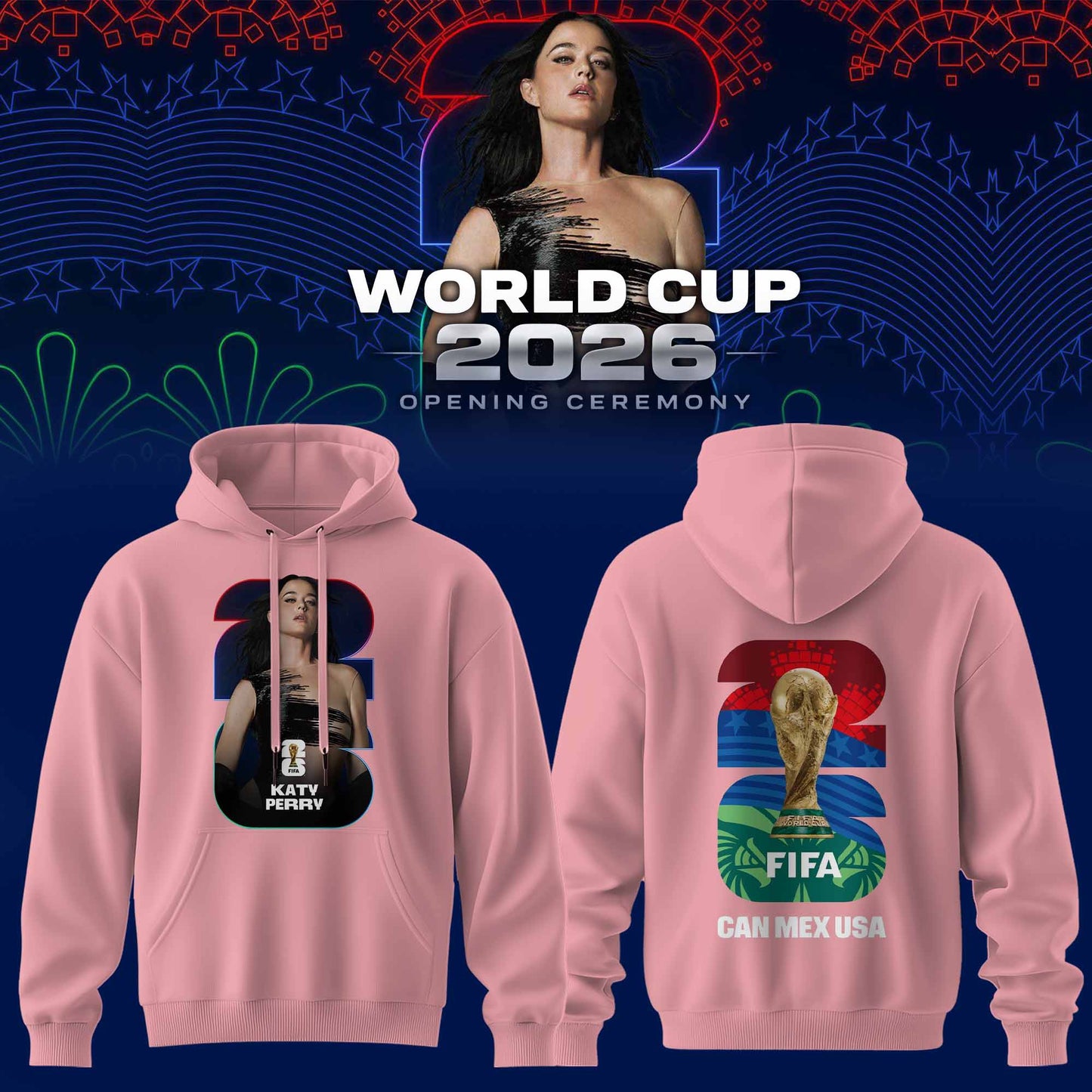 KATY PERRY x WORLD CUP 2026 HOODIE