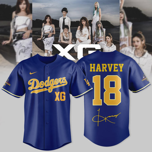 _”XG WORLD TOUR: THE CORE” Jersey Baseball