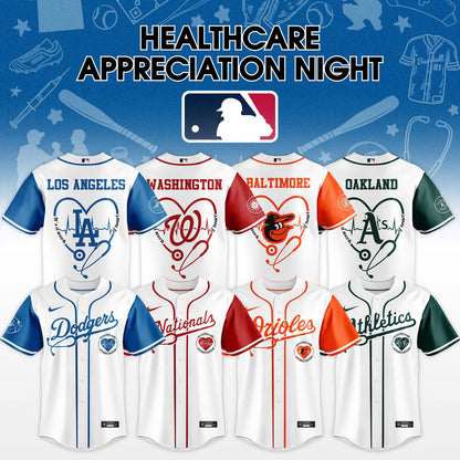 MLB Healthcare Appreciation Night 2026 Limited Edition Jersey (All Team)