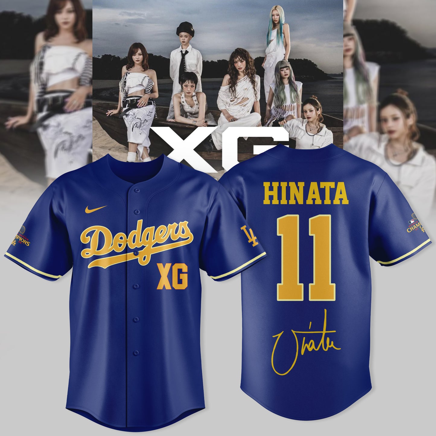 _”XG WORLD TOUR: THE CORE” Jersey Baseball