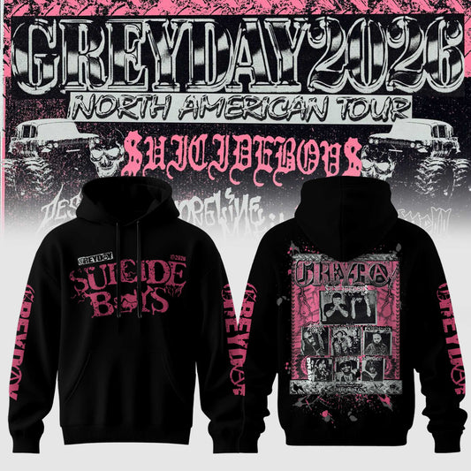 _Limited Edition Grey Day 2026: Grab Your Official Suicideboys Tour Hoodie