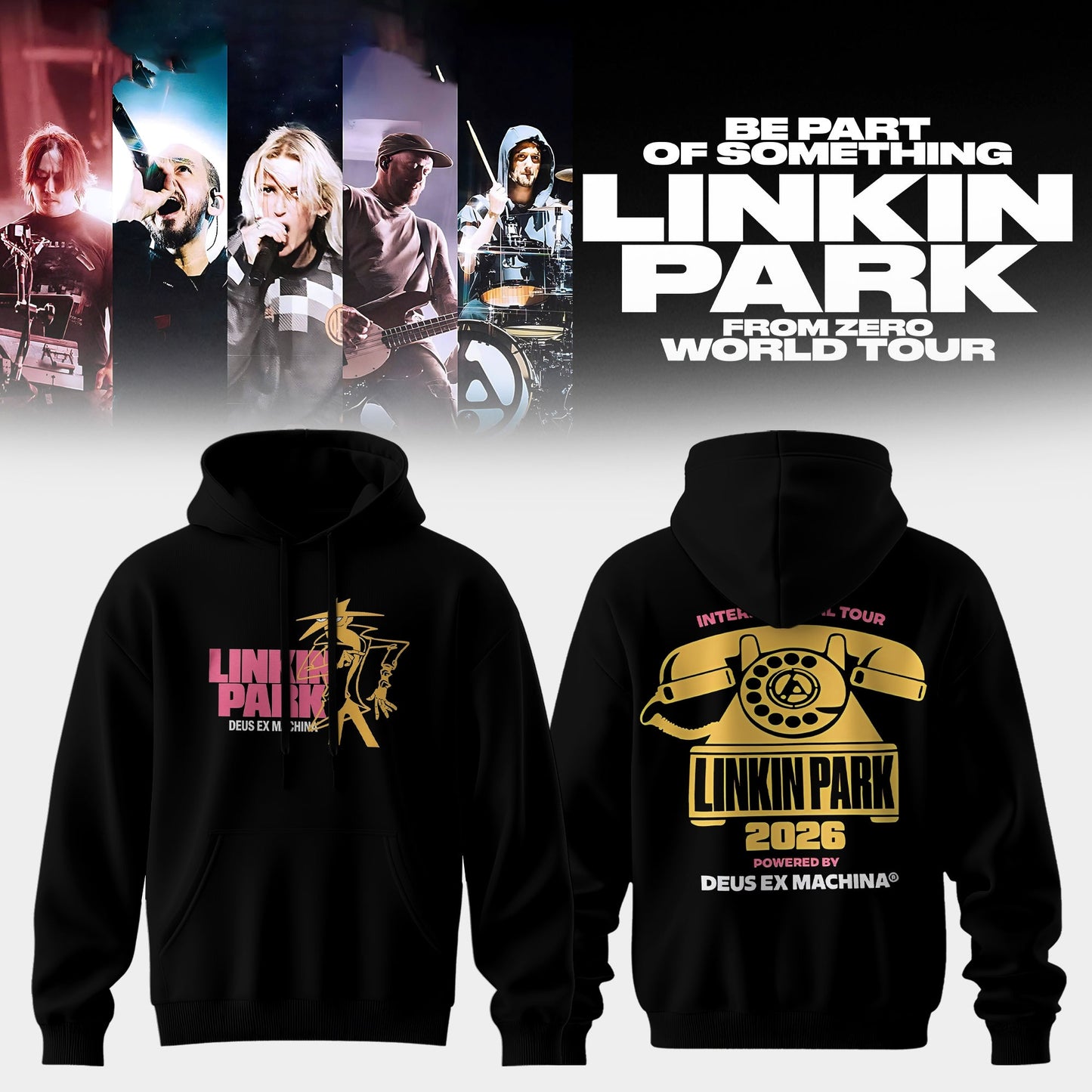 _Linkin Park 2026 Tour Merch Is Here – From Zero Hoodie Collection