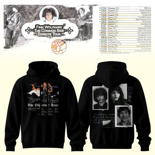 Finn Wolfhard – The Common Side Effects Tour Hoodie