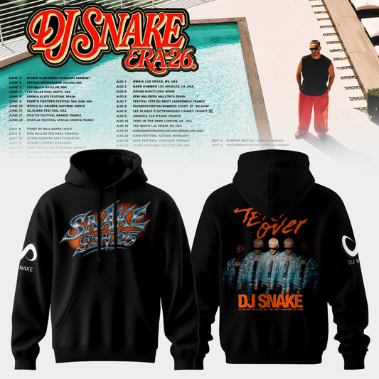 DJ Snake – Tour Era 2026 Limited Hoodie Edition Collection Is Here