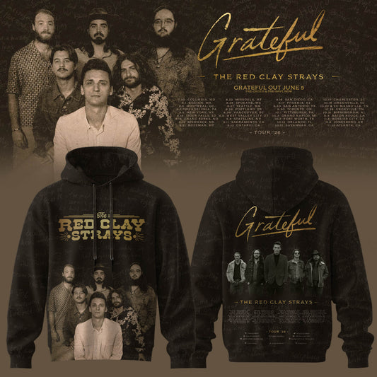 THE RED CLAY STRAYS 2026 TOUR MERCH HOODIE IS HERE