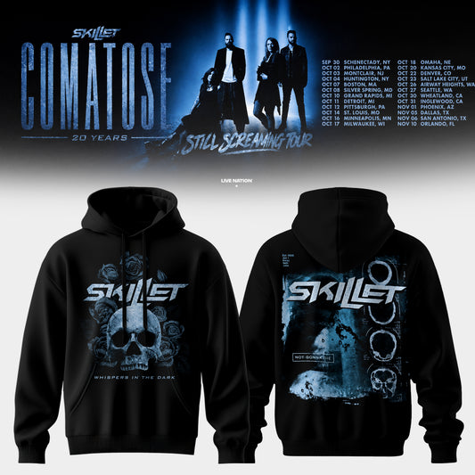 SKILLET “COMATOSE 20 YEARS” HOODIE COLLECTION IS HERE