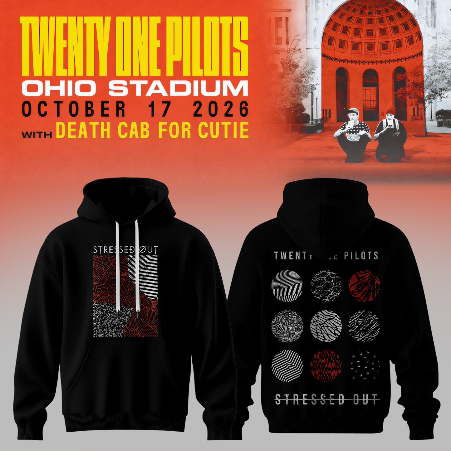 Twenty One Pilots: The Ohio Stadium Hoodie