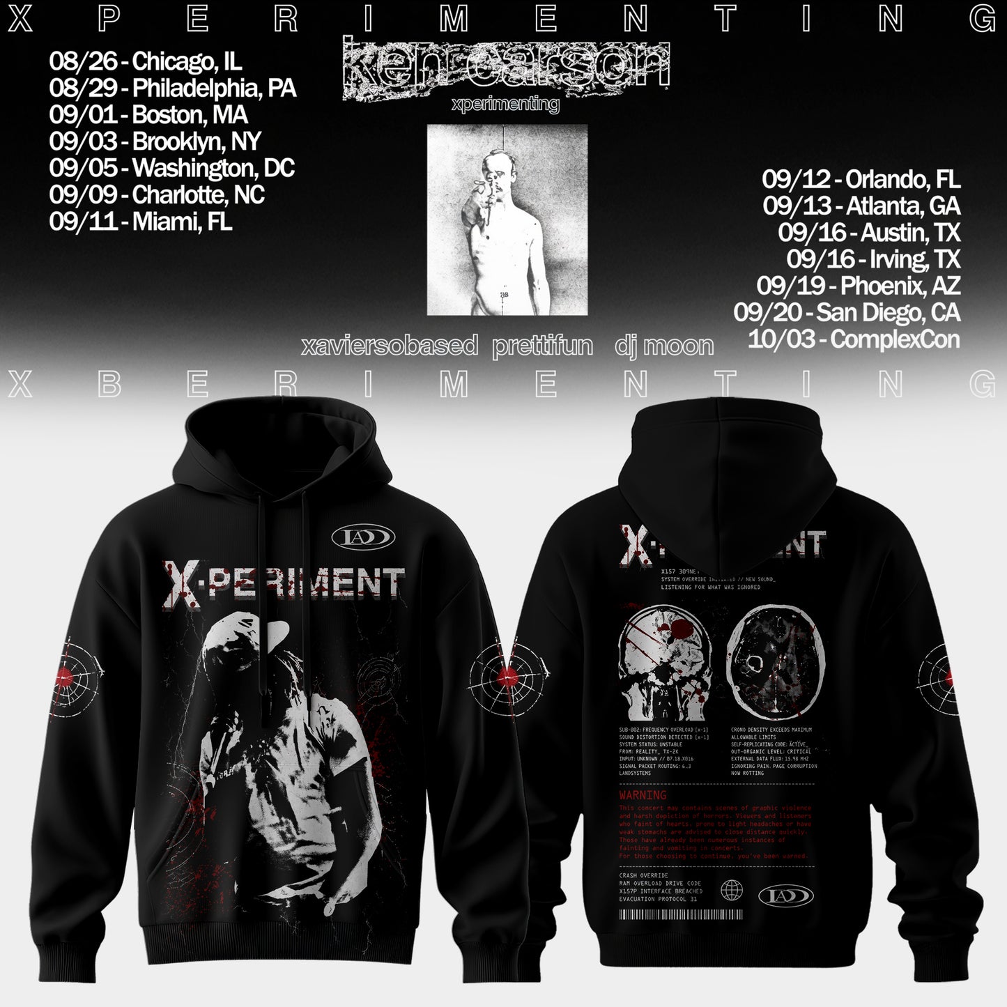 Xperimenting Tour Hoodie