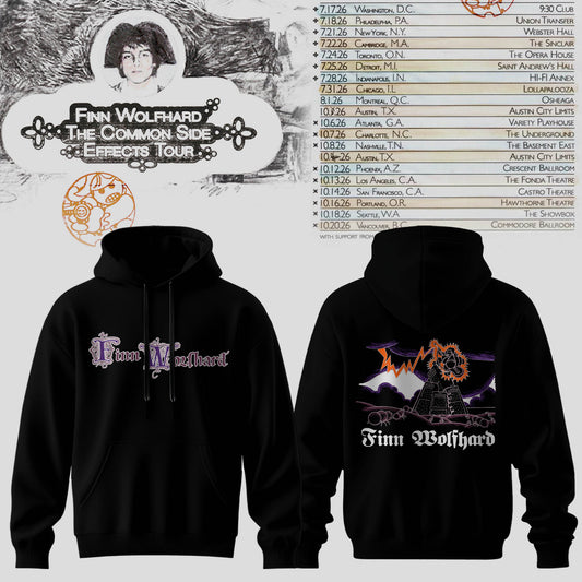Finn Wolfhard – The Common Side Effects Tour Hoodie