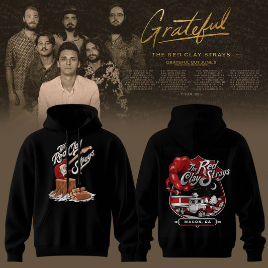 THE RED CLAY STRAYS 2026 TOUR MERCH HOODIE IS HERE