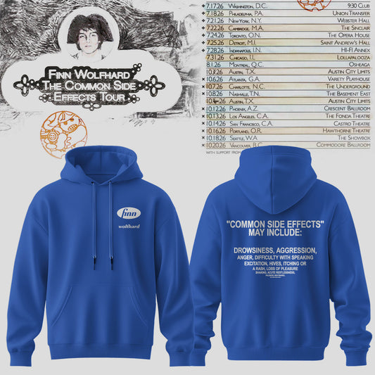 Finn Wolfhard – The Common Side Effects Tour Hoodie