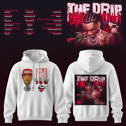 .SOULJA BOY LIMITED DRIP 2026 TOUR HOODIE MERCH IS HERE