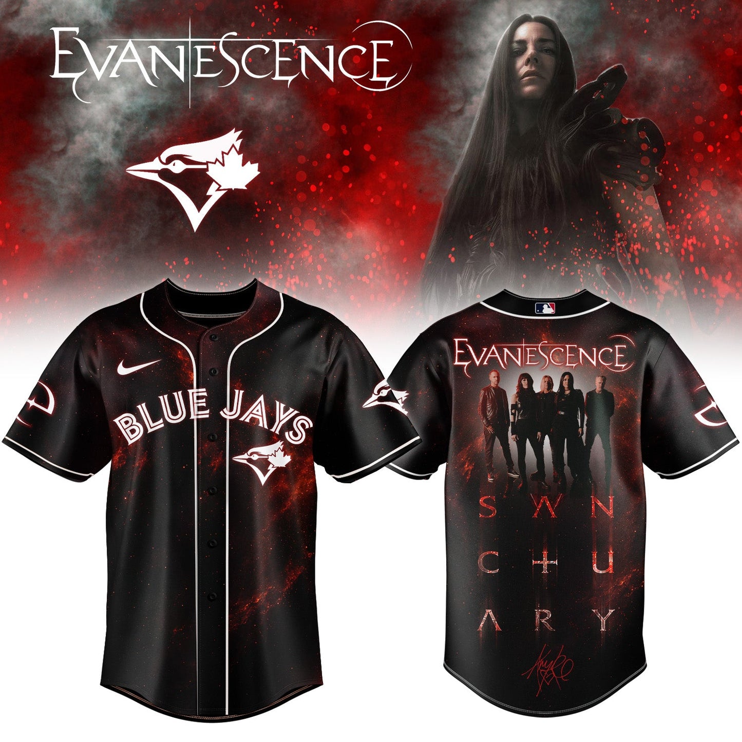 Evanescence “Sanctuary 2026 World Tour” – Jersey