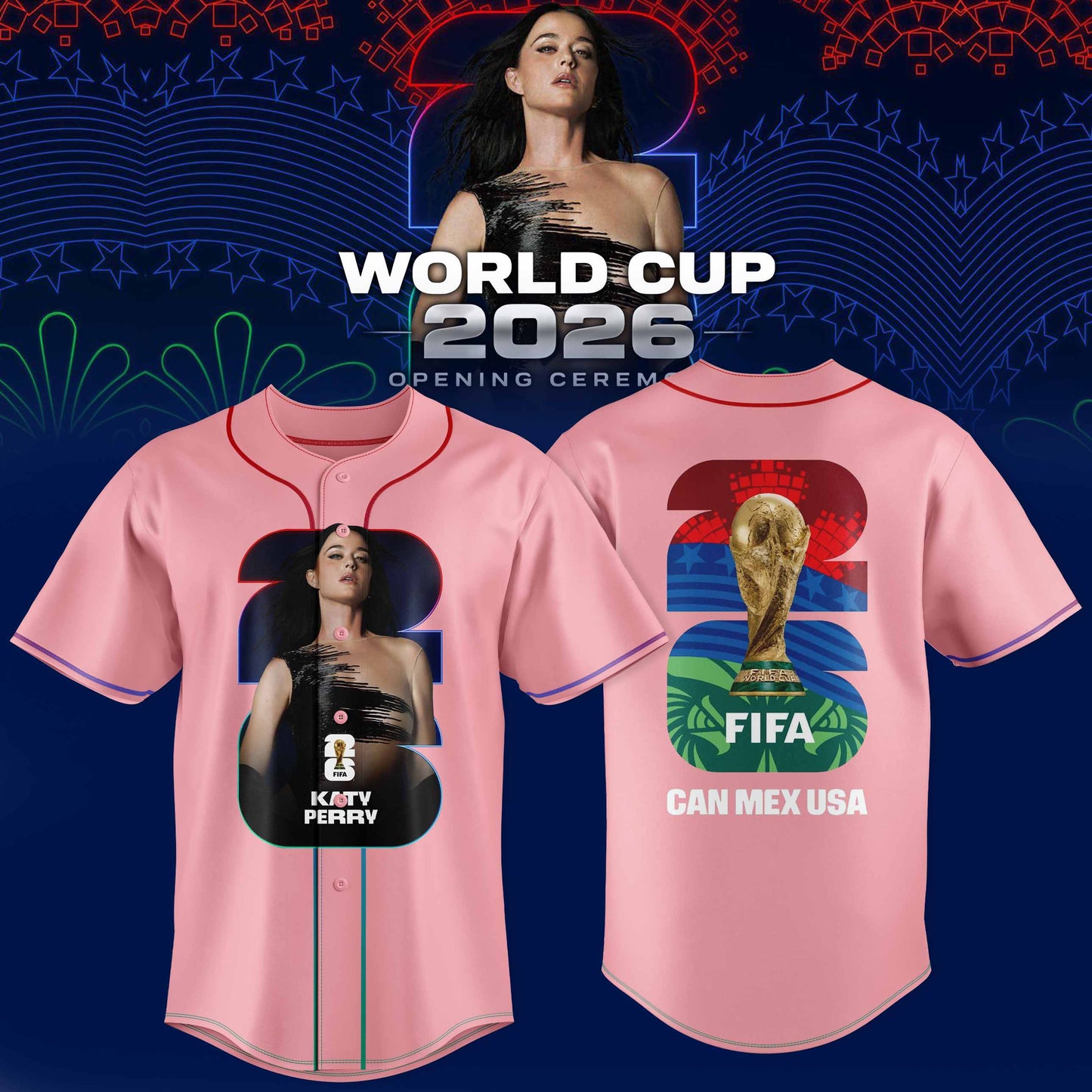 KATY PERRY x WORLD CUP 2026 JERSEY