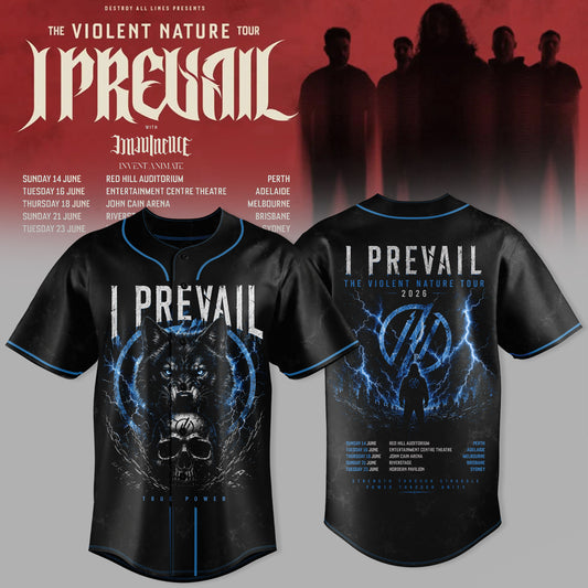 _I PREVAIL – THE VIOLENT NATURE TOUR JERSEY