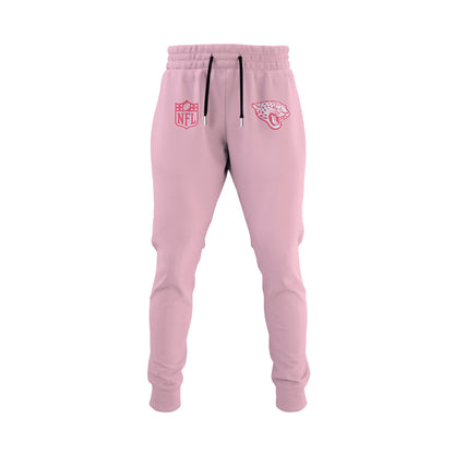 Wear It Pink 2025 - Jacksonville Jaguars Breast Cancer Awareness Edition Hoodie
