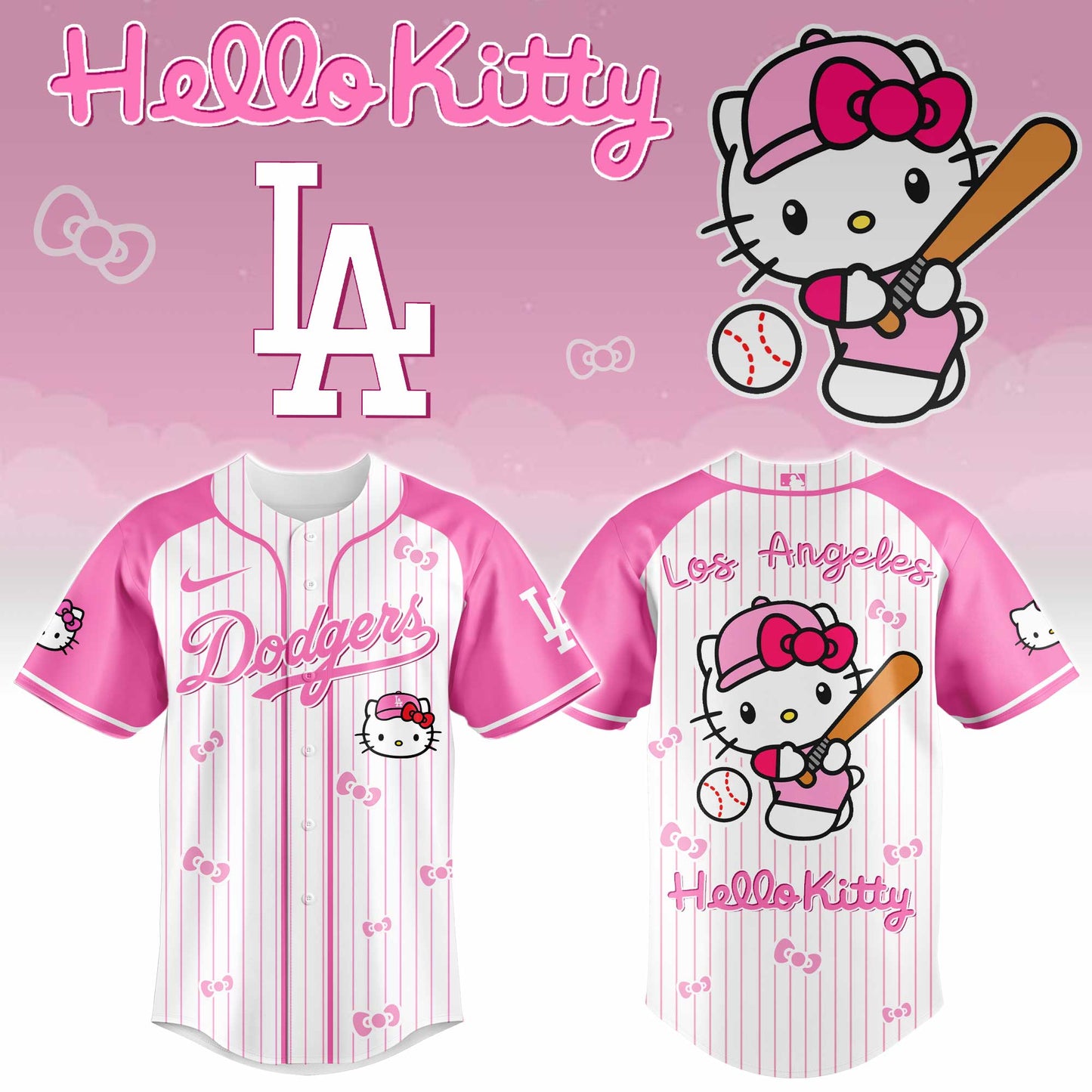 Baseball x Hello Kitty 2026 Limited Editions Jersey ver 2