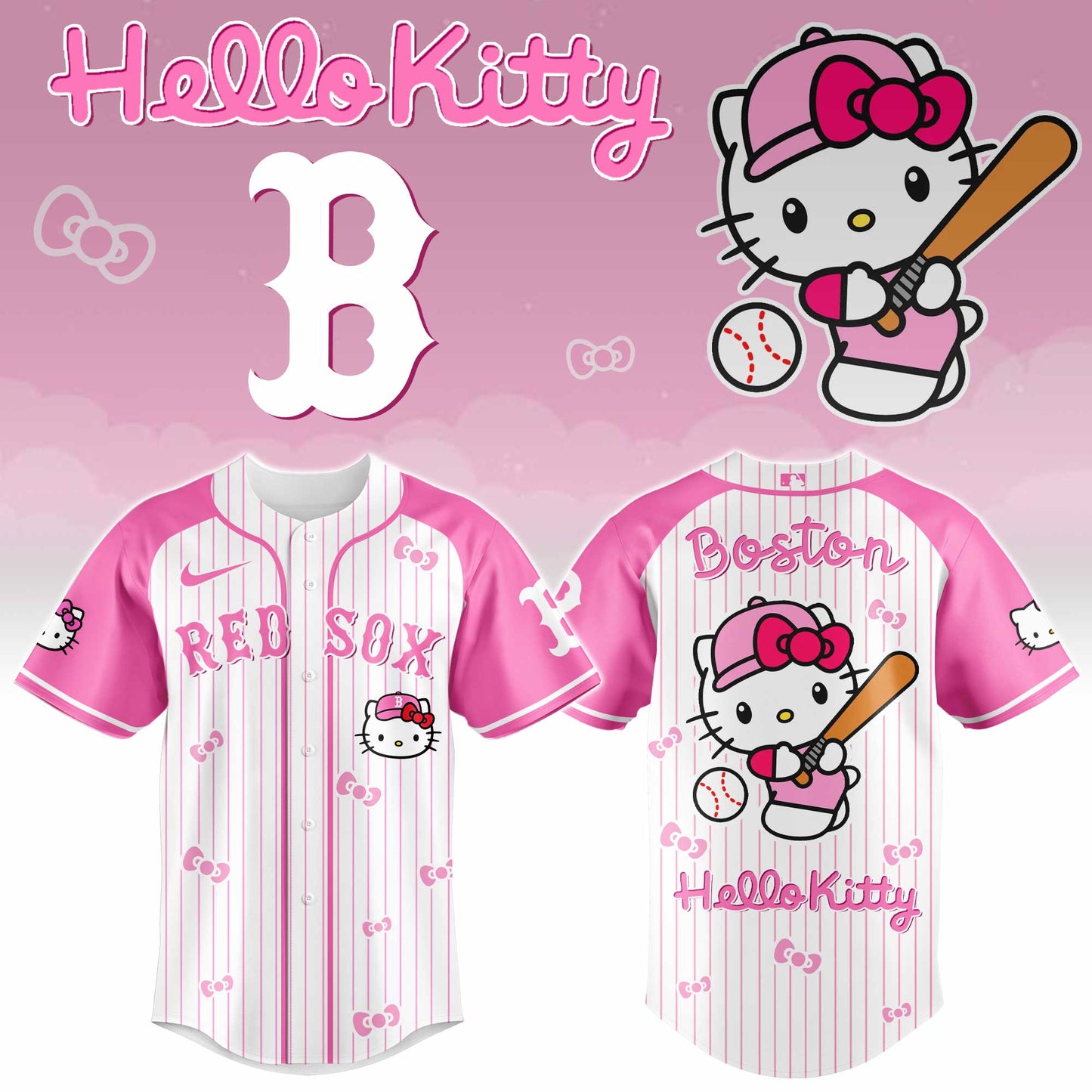 Baseball x Hello Kitty 2026 Limited Editions Jersey ver 2