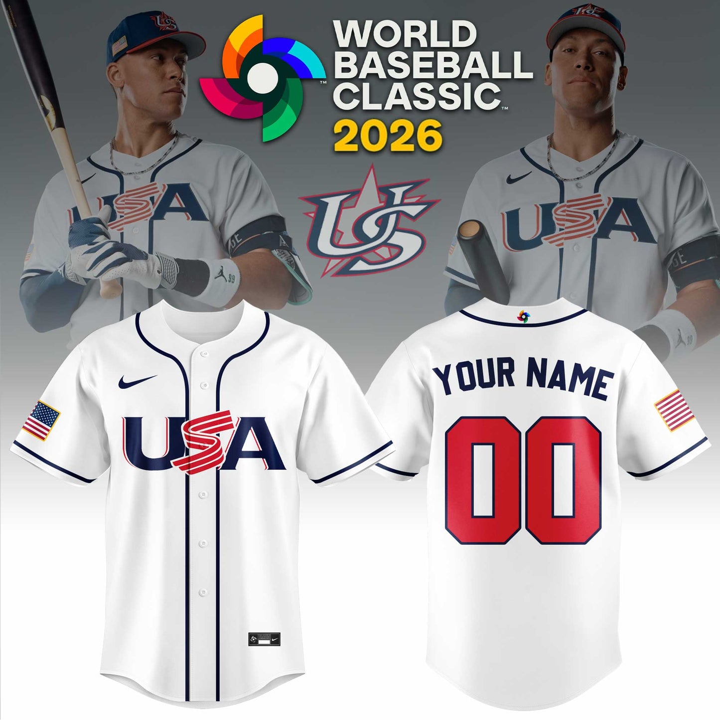 USA Baseball 2026 World Baseball Classic Uniform