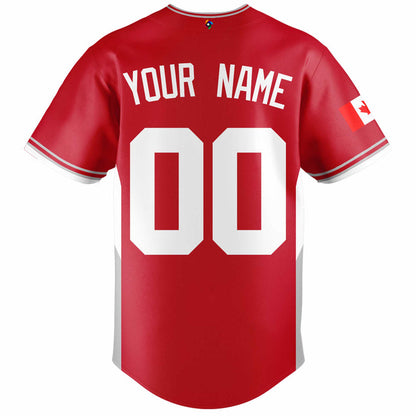 Canada Baseball 2026 Limited Edition Red Jersey