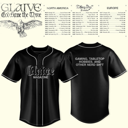 Glaive “God Save The Teen” 2026 Tour Jersey Is Here – Limited Edition