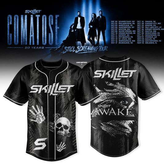 SKILLET “COMATOSE 20 YEARS” JERSEY COLLECTION IS HERE