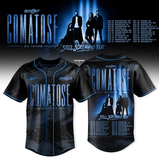 SKILLET “COMATOSE 20 YEARS” JERSEY COLLECTION IS HERE