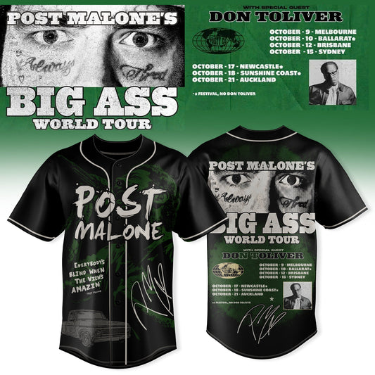 . Big Ass World Tour Vintage Jersey Edition 1
