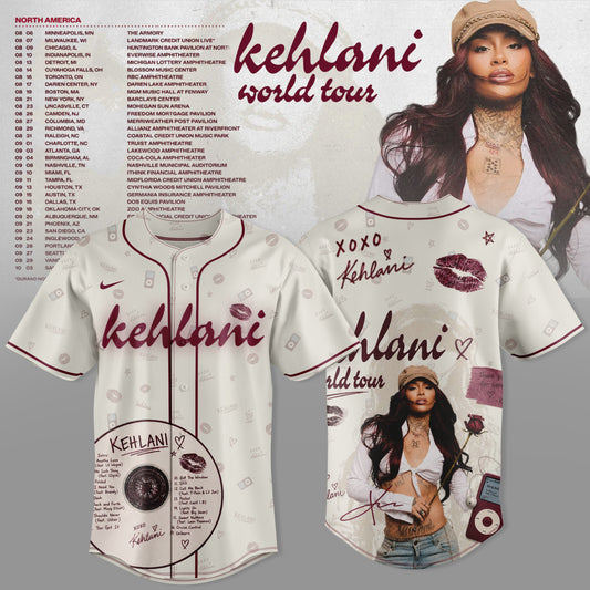 Kehlani World Tour 2026 Limited Edition Jersey