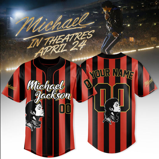 Michael Jackson Customize Baseball Jersey – Special Movie Edition