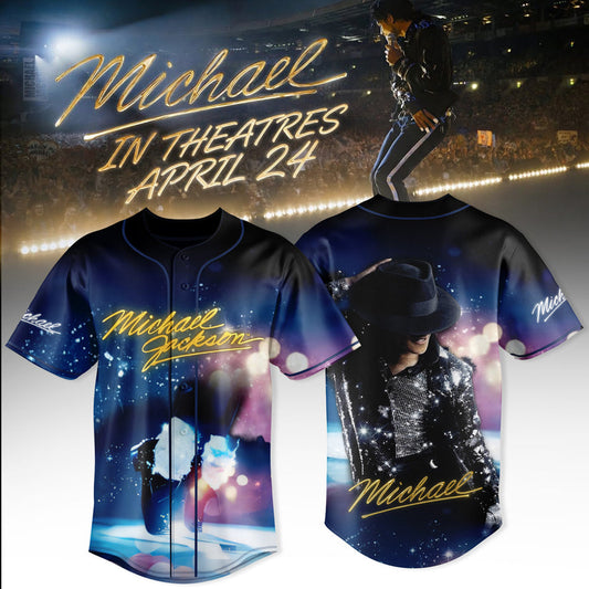 Michael Jackson Customize Baseball Jersey – Special Movie Edition
