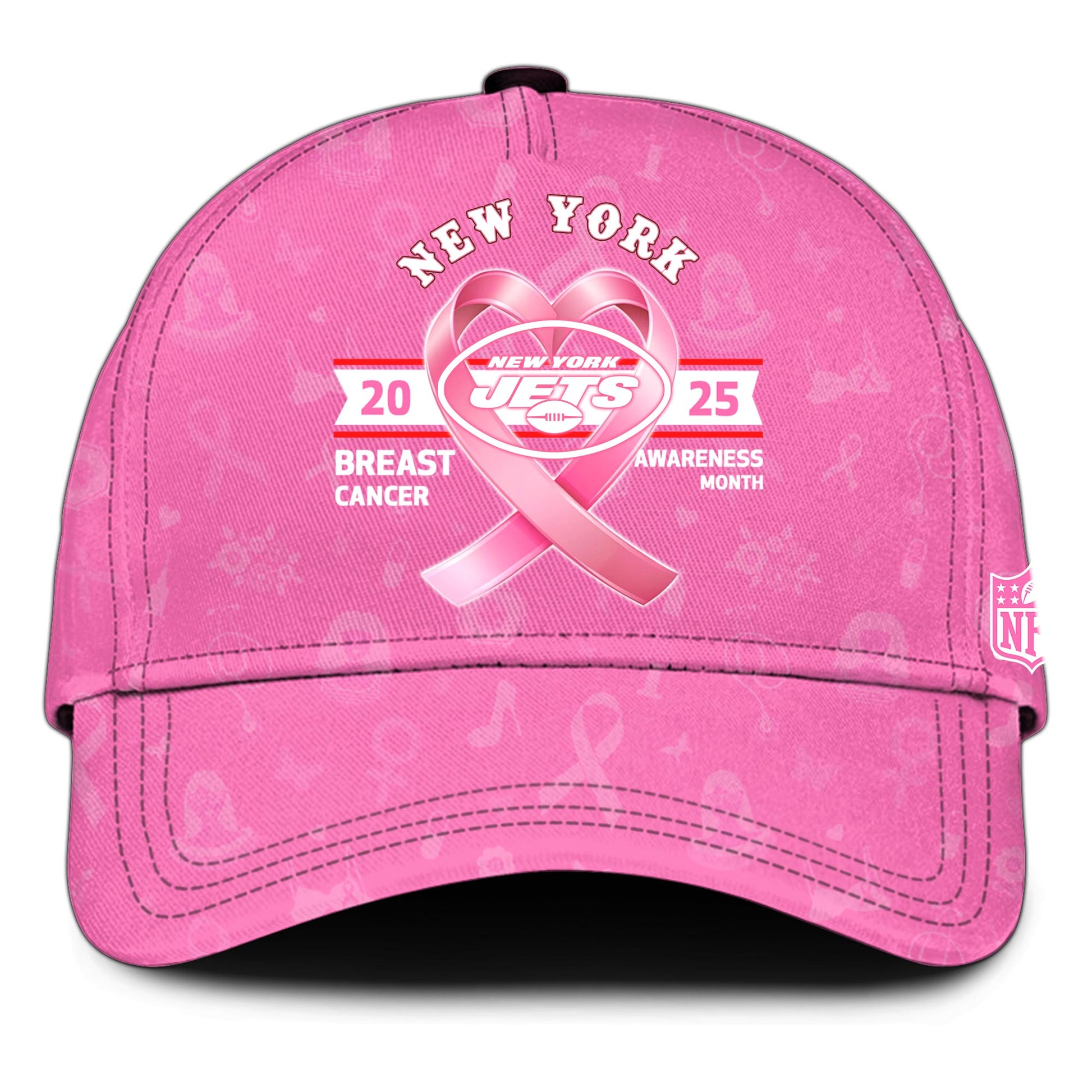 New York Jets Special Breast Cancer Awareness Month Limited Edition Hoodie 2025