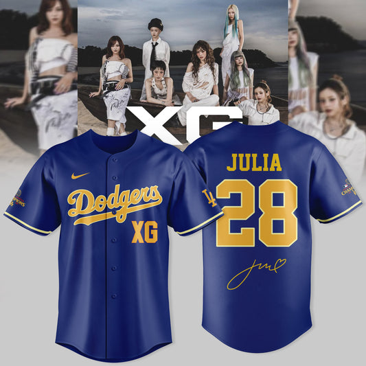 _”XG WORLD TOUR: THE CORE” Jersey Baseball