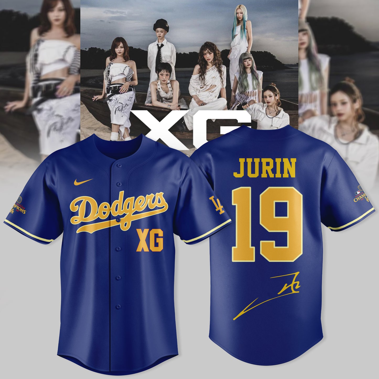 _”XG WORLD TOUR: THE CORE” Jersey Baseball